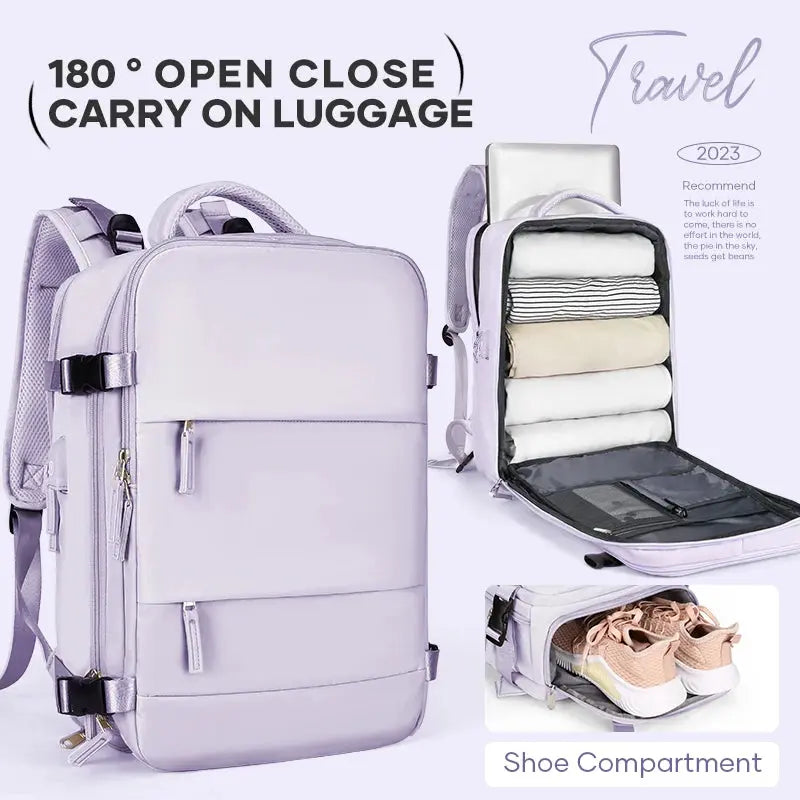 Women's travel backpack, carry-on backpack, TSA flight approved laptop backpack, college nurse bag, casual weekend backpack MedSurgery Store For Digital Health