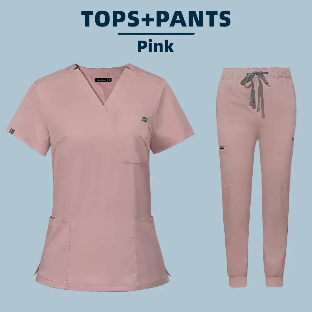 Wholesale, operating room scrubs, Hospital scrub set, medical supplies, Dental surgical scrub suit for nurse, CJdropshipping workwear