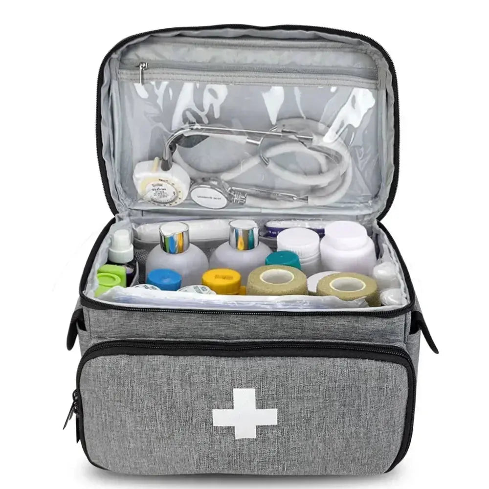 Home travel first aid kit bag for home, medical carry bag, multifunctional storage organizer, layered medicine boxes, medicine cabinetMedSurgery Store For Digital Health100500878782364105 - blackBlackHome travel first aid kit bag for home, medical carry bag, multifunctional storage organizer, layered medicine boxes, medicine cabinet.