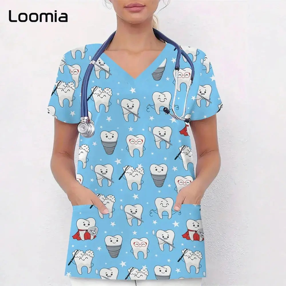 V-Neck Dental Surgical Scrubs, Fashionable Women's UniformsApparel & Accessoriesdsers - fulfillment - serviceMedSurgery Store For Digital Health1005009533233328 - S3DHS0719 - 4XLS3DHS07194XLV-Neck Dental Surgical Scrubs, Fashionable Women's Uniforms