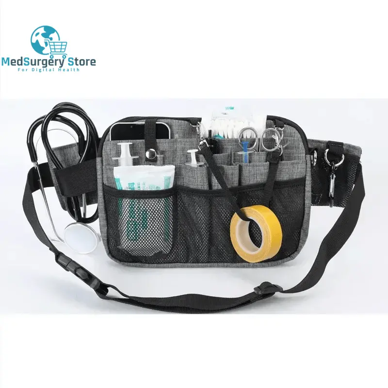 Utility Hip Bag Tool Belt Bag Nurse Waist Pouch Portable Nurse Fanny Pack Pouch Bags for Women and Men