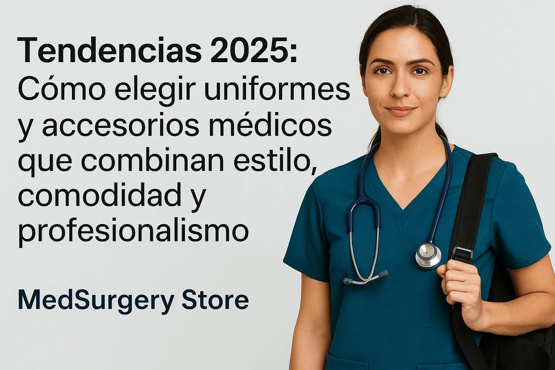 "Trends 2025: How to choose scrubs and accessories that combine style, comfort and professionalism."