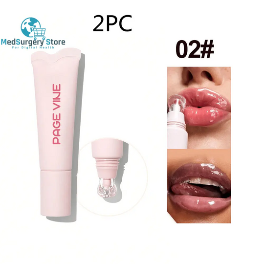 4-Color Moisturizing Lip Balm with Exfoliating Properties - Long-Lasting Lip Gloss for Women