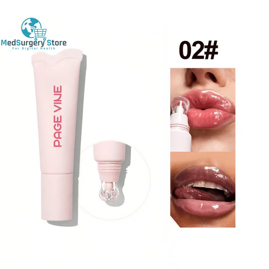 4-Color Moisturizing Lip Balm with Exfoliating Properties - Long-Lasting Lip Gloss for Women