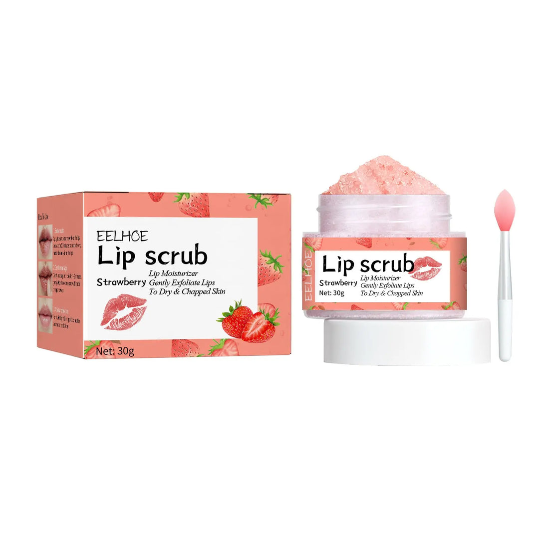 EELHOE Strawberry Lip Scrub - Intense Moisturizing and Lip Repair CJdropshipping