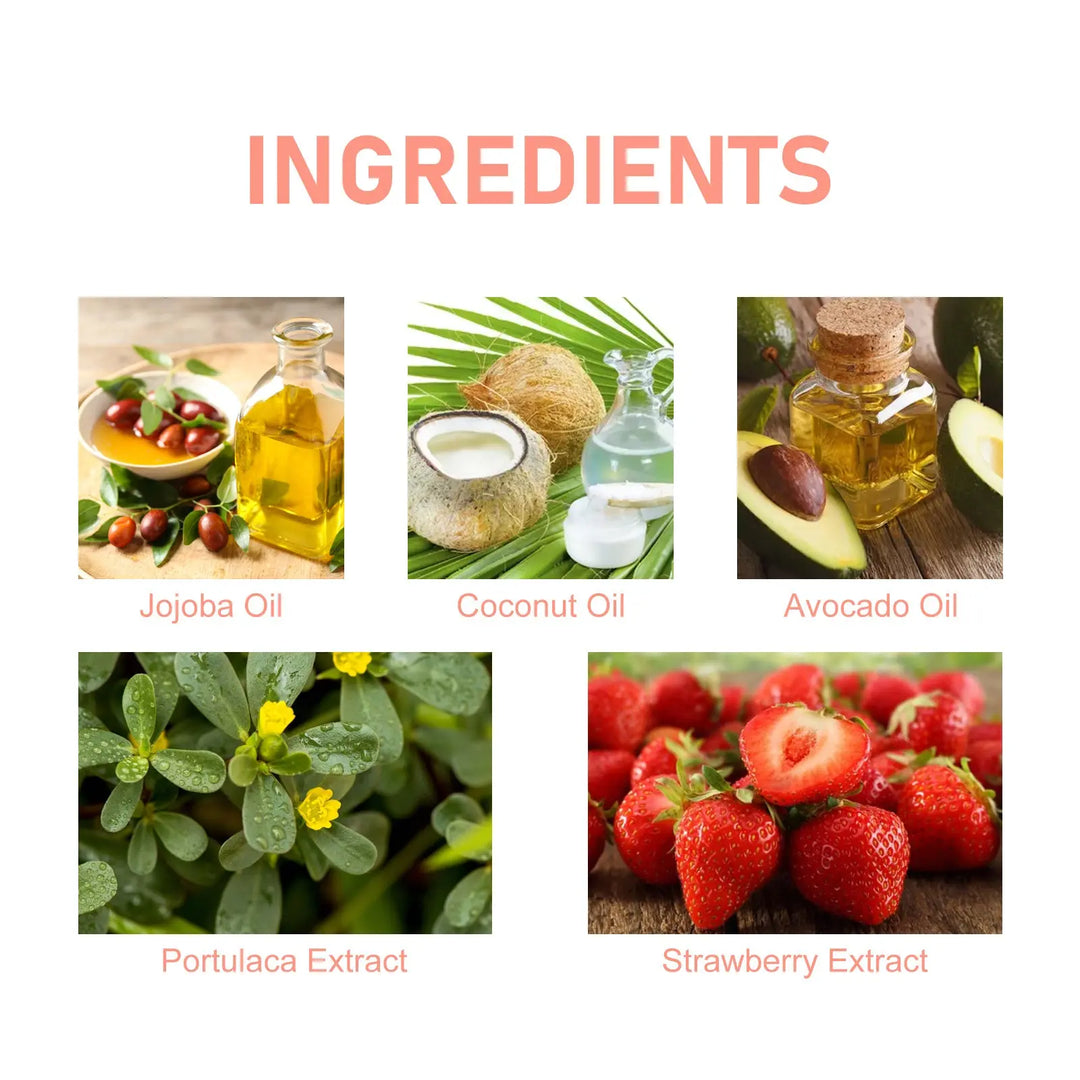 EELHOE Strawberry Lip Scrub - Intense Moisturizing and Lip Repair CJdropshipping