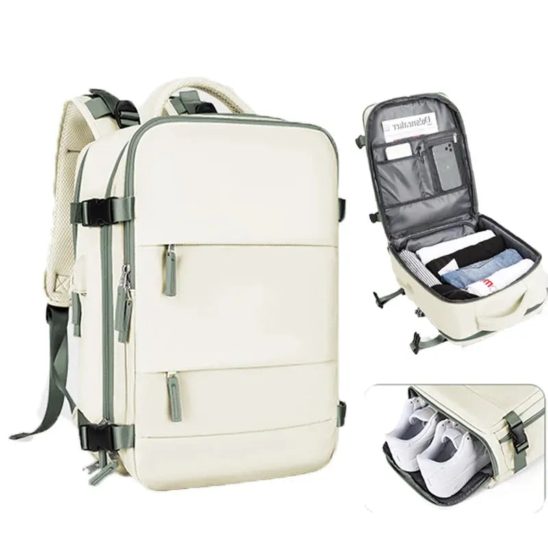 Women's travel backpack, carry-on backpack, TSA flight approved laptop backpack, college nurse bag, casual weekend backpack MedSurgery Store For Digital Health