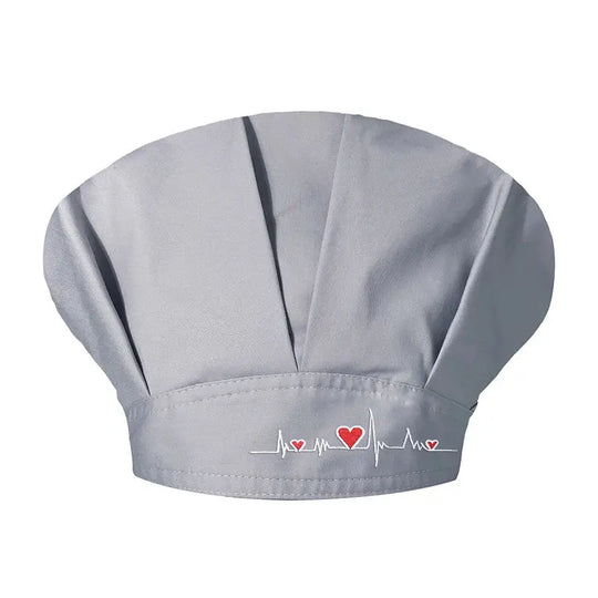 Women's scrub caps, Unisex adjustable cotton sweatband cap, head covering, Workwear, sanitary bouffant scrub caps, sanitary bouffant scrub caps CJdropshipping