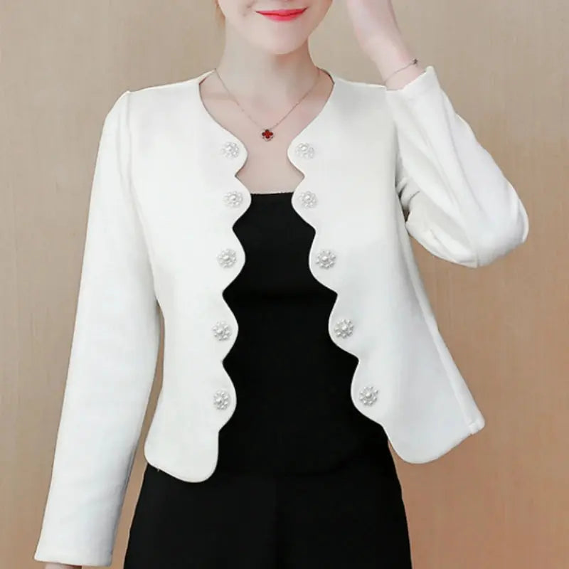 Women's long sleeve jacket, autumn coat, C122, 2024 dsers-fulfillment-service