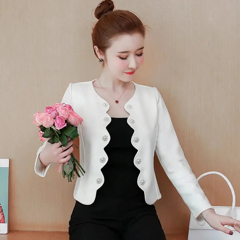 Women's long sleeve jacket, autumn coat, C122, 2024 dsers-fulfillment-service