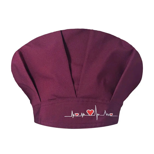 Women's scrub caps, Unisex adjustable cotton sweatband cap, head covering, Workwear, sanitary bouffant scrub caps, sanitary bouffant scrub caps CJdropshipping