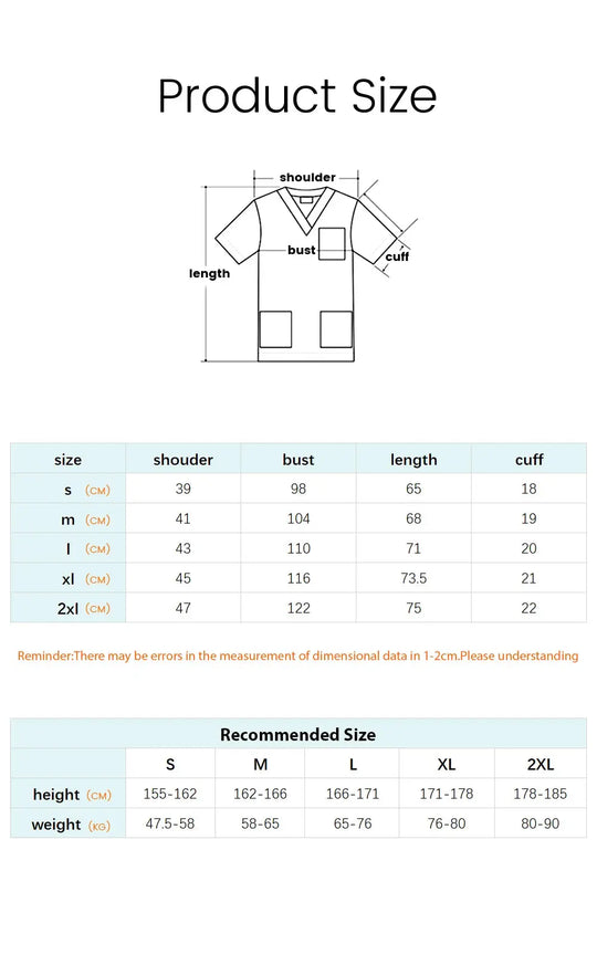 Spa uniform for pet clinic, women's workwear, medical suit, exfoliating tops, exfoliating shirt CJdropshipping