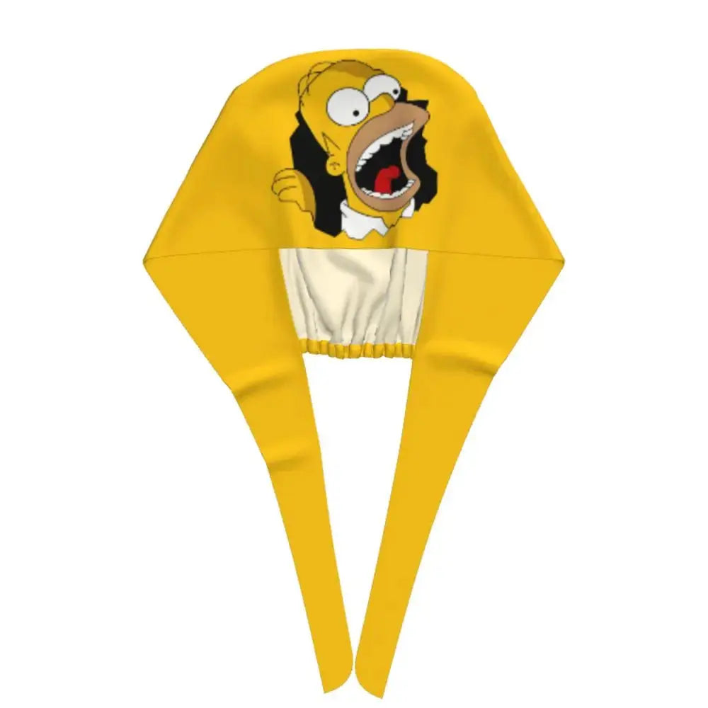 Customized The Simpsons Cartoon Cartoon Medical Staff Scrubs Hat Men Women Doctor Nursing Surgical Scrub Caps MedSurgery Store For Digital Health