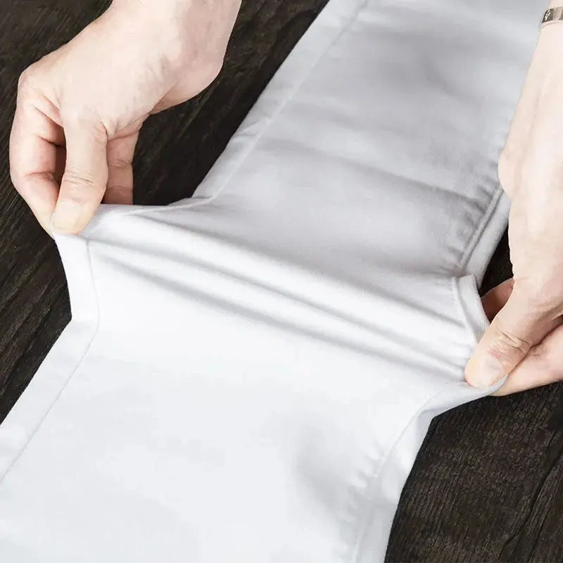 Women's White Skinny Pants, High Waist Long Skinny Jeans, Stretchy, Fashionable, Spring, Summer and Fall, 2022 MedSurgery Store For Digital Health
