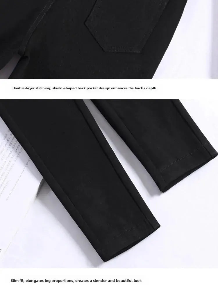 Women's high waist white thin leggings, summer eighteen adeazant plones, small foot plones sie... MedSurgery Store For Digital Health