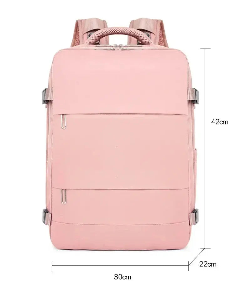 Women's travel backpack, carry-on backpack, TSA laptop backpack, flight approved college nursing bag, casual weekend backpack MedSurgery Store For Digital Health