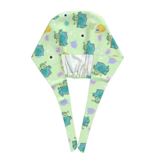 Customized adjustable work cap with Monsters University cartoon, surgical cap for men and women, surgical cap for nursing, doctor and surgeon MedSurgery Store For Digital Health
