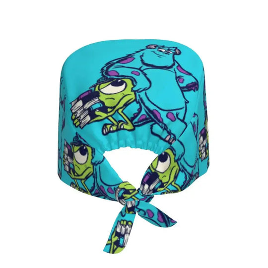 Customized adjustable work cap with Monsters University cartoon, surgical cap for men and women, surgical cap for nursing, doctor and surgeon MedSurgery Store For Digital Health