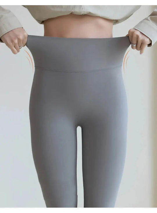 BIVIGAOS 2025 Spring Summer back pocket Sharkskin Leggings women's tight white Casual sport Fitness Leggings Leggings skinny pants MedSurgery Store For Digital Health