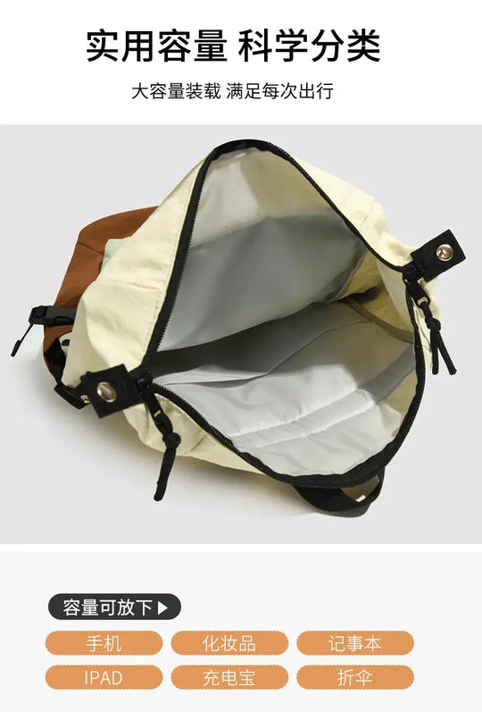 Outdoor double shoulder backpack for women, large capacity. It is portable and suitable for commuting, traveling. It is a cas MedSurgery Store For Digital Health