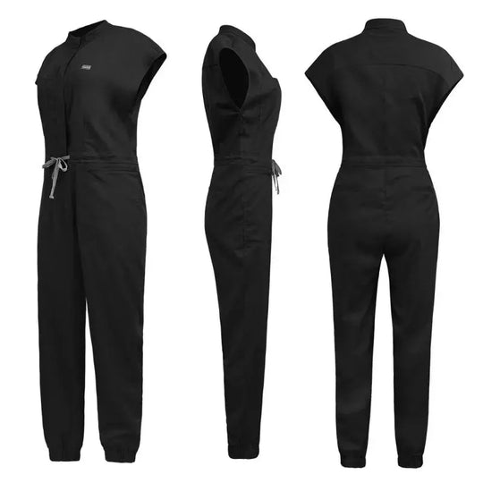 Wholesale medical scrubs, women's scrub uniform, short sleeve jumpsuit, Hospital scrubs, scrub uniforms with pocket CJdropshipping