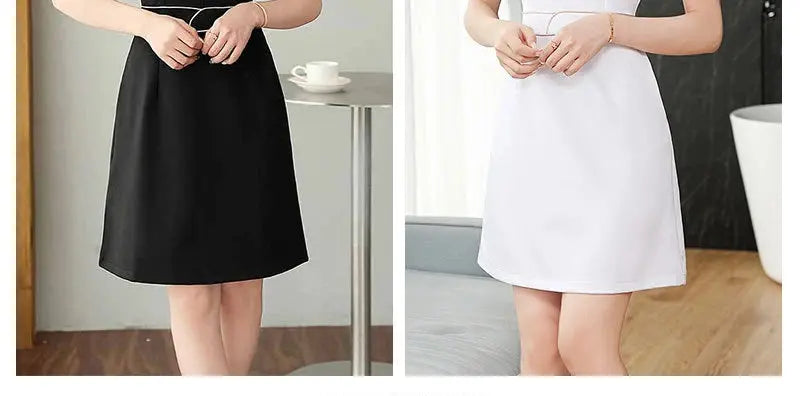Summer aesthetic uniform, short sleeve beauty salon suit, women's spa beautician clothing, Hotel massage workwear, Korean jumpsuits-BC MedSurgery Store For Digital Health