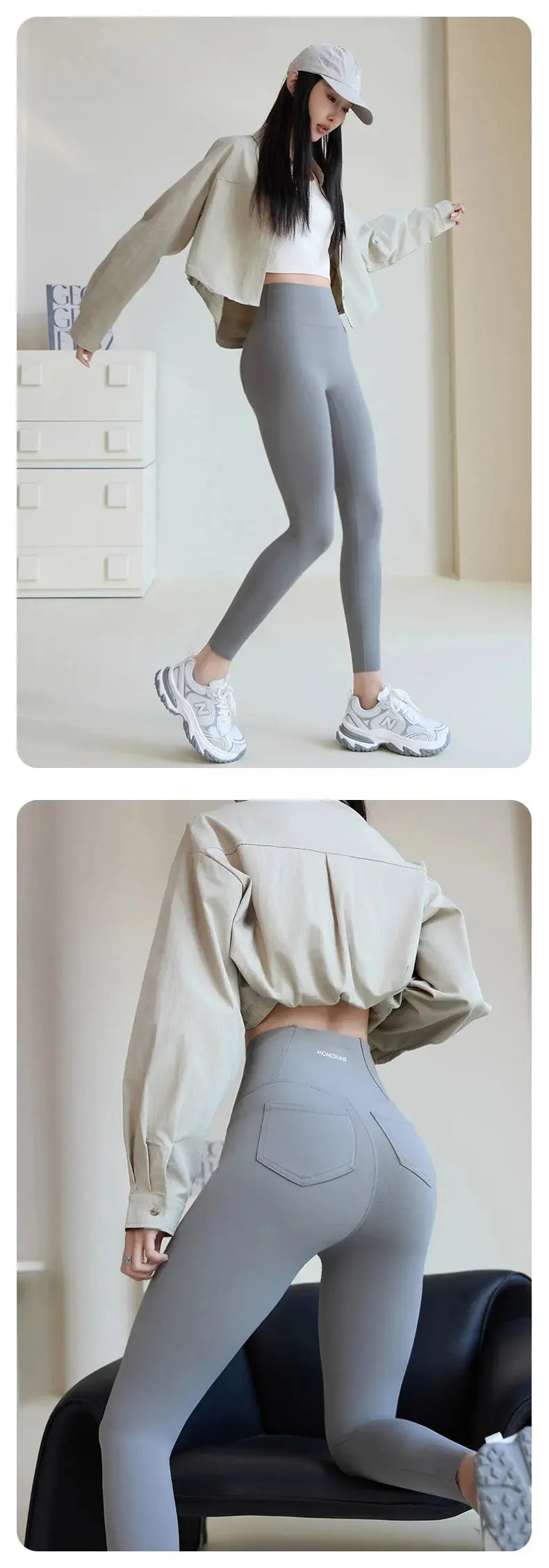 BIVIGAOS 2025 Spring Summer back pocket Sharkskin Leggings women's tight white Casual sport Fitness Leggings Leggings skinny pants MedSurgery Store For Digital Health