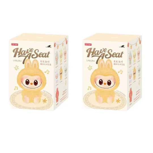 POP MART The Monsters Have A Seat Series keychain with pendant plush vinyl blind box toys mystery box MedSurgery Store For Digital Health