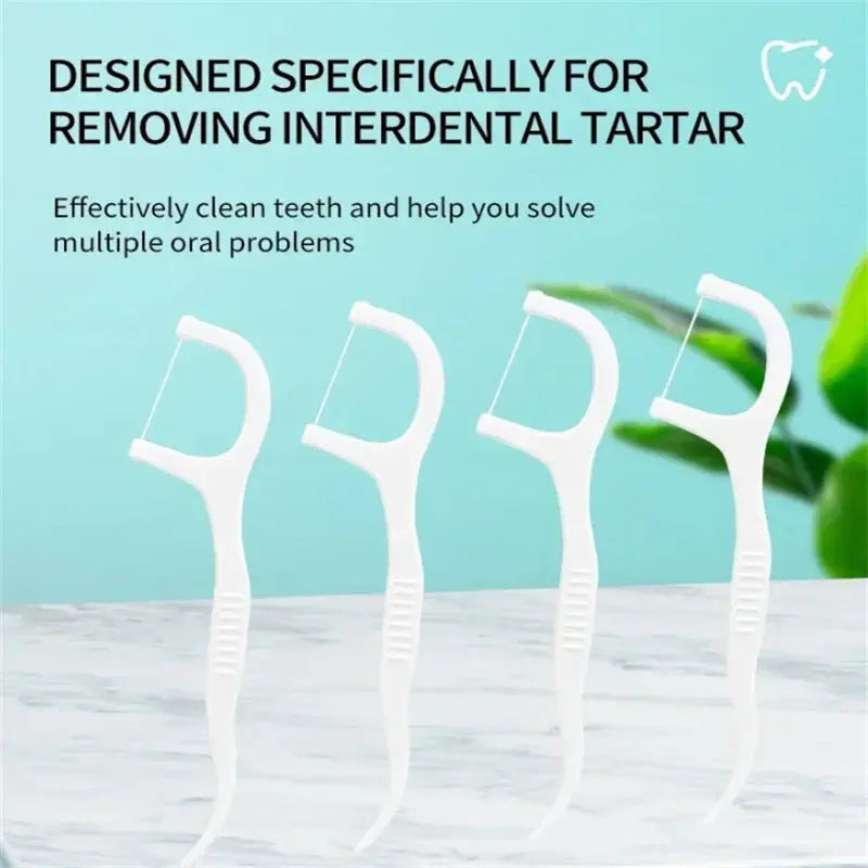 1/2/5/10 portable disposable dental floss box, plastic toothpick, high tension dental floss stick, dental floss box Oral Care MedSurgery Store For Digital Health