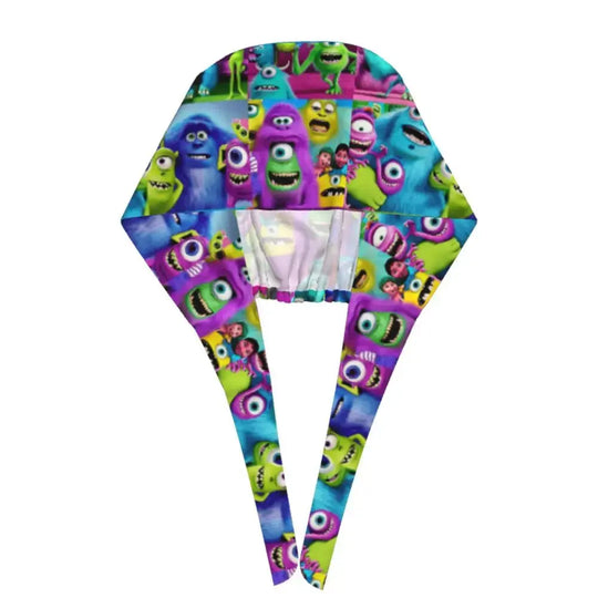 Customized adjustable work cap with Monsters University cartoon, surgical cap for men and women, surgical cap for nursing, doctor and surgeon MedSurgery Store For Digital Health