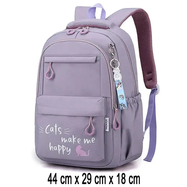 Girls school backpack, children's backpack, boy, teenager, primary class school backpack, women's backpack, teenage backpack kit MedSurgery Store For Digital Health