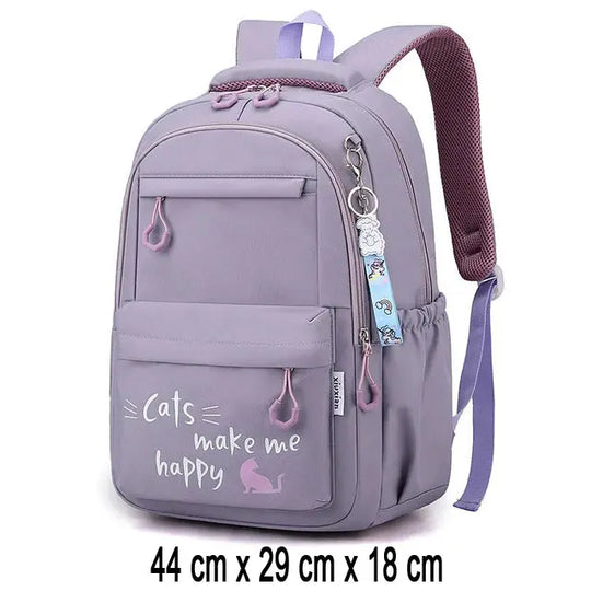 Girls school backpack, children's backpack, boy, teenager, primary class school backpack, women's backpack, teenage backpack kit MedSurgery Store For Digital Health
