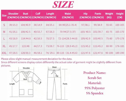 New medical scrubs set, doctor uniform, scrubs, surgery coveralls, beauty salon workwear, dentistry workwear set CJdropshipping.
