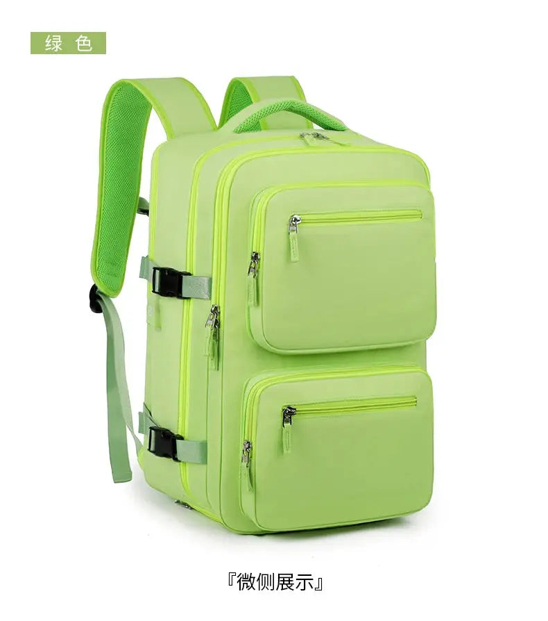 Large travel backpack for women and men, cabin bag, multifunctional waterproof airplane backpack with USB charging, anti-theft backpack MedSurgery Store For Digital Health