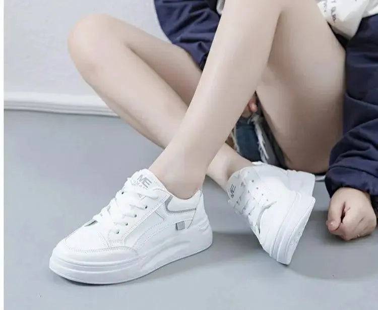 New Women's Shoes, White Winter Sneakers, Breathable Platform Shoes, Women's Tennis Shoes, Women's Fashion Casual Sneakers, Shoes MedSurgery Store For Digital Health