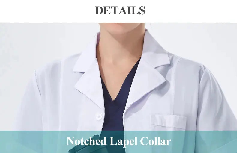Cheap white lab coat for women, men, students, chemistry, healthcare professional, nurse, long sleeve, doctor's lab coat XK002 MedSurgery Store For Digital Health