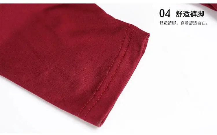 Women's bamboo fiber stretch leggings, nine point pants, casual, plus size, spring, summer and fall, new from 2024 DSers Fulfillment