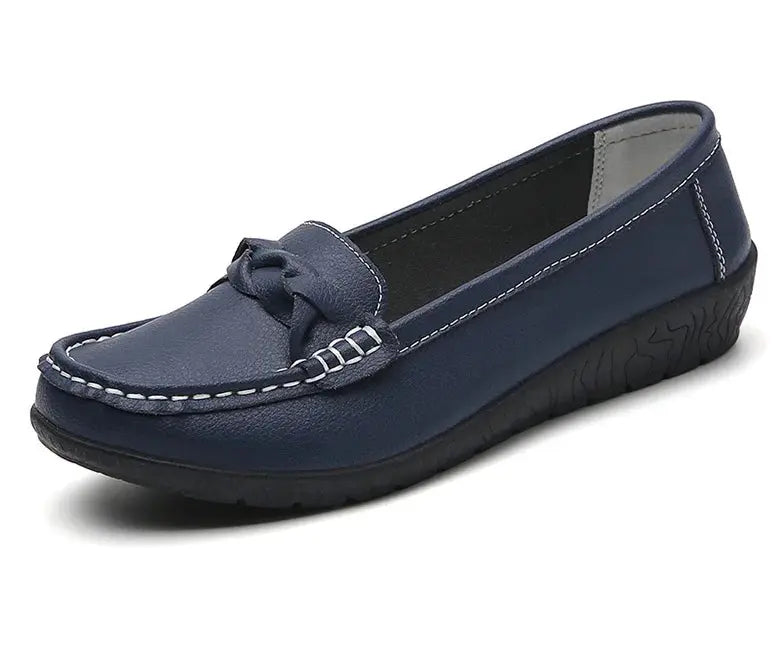 Women's Shoes 2025, New Soft Leather Flat Shoes, Women's Loafers, Casual Flat Shoes, Women's Shoes, White Shoes for Women MedSurgery Store For Digital Health