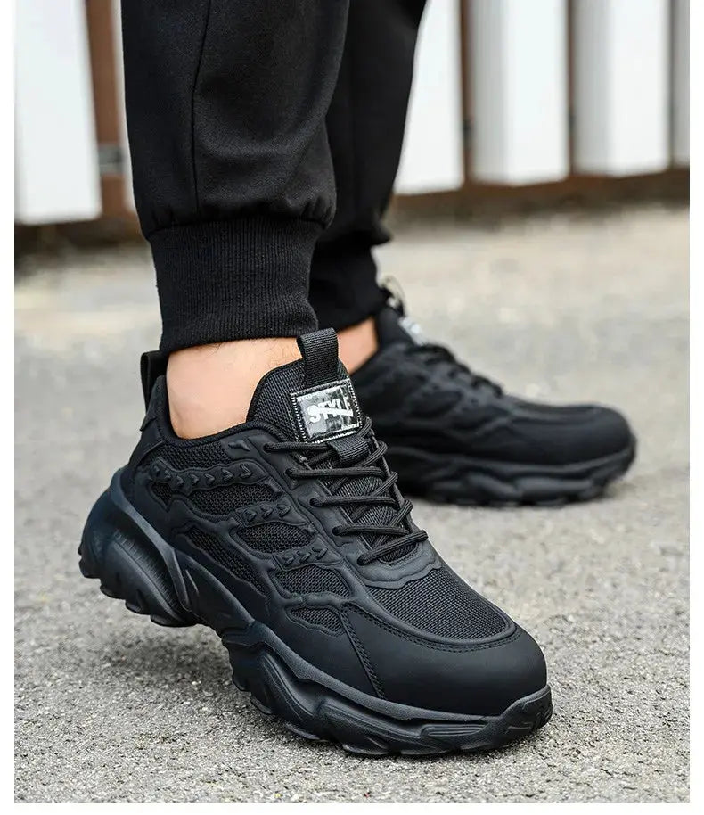White safety shoes for men and women, shockproof, anti-puncture, anti-puncture, insulation, 6kv, wear-resistant, black, white, breathable, lightweight MedSurgery Store For Digital Health