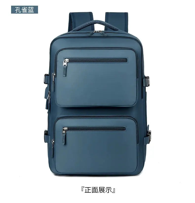 Large travel backpack for women and men, cabin bag, multifunctional waterproof airplane backpack with USB charging, anti-theft backpack MedSurgery Store For Digital Health