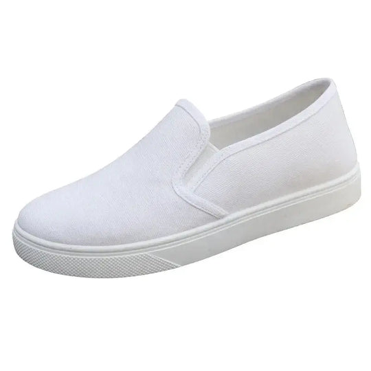 Women's shoes, traditional summer breathable fabric shoes, slip-resistant, white, free shipping MedSurgery Store For Digital Health