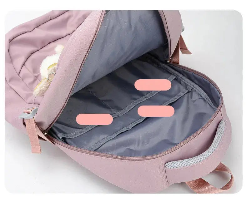Girls school backpack, children's backpack, boy, teenager, primary class school backpack, women's backpack, teenage backpack kit MedSurgery Store For Digital Health