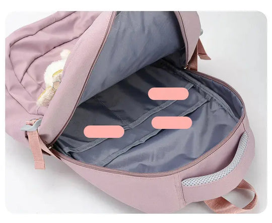 Girls school backpack, children's backpack, boy, teenager, primary class school backpack, women's backpack, teenage backpack kit MedSurgery Store For Digital Health