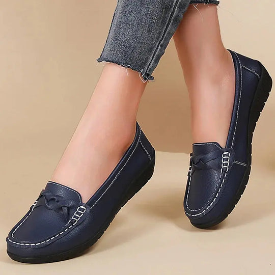 Women's Shoes 2025, New Soft Leather Flat Shoes, Women's Loafers, Casual Flat Shoes, Women's Shoes, White Shoes for Women MedSurgery Store For Digital Health