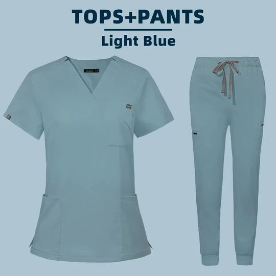 Wholesale, operating room scrubs, Hospital scrub set, medical supplies, Dental surgical scrub suit for nurse, CJdropshipping workwear