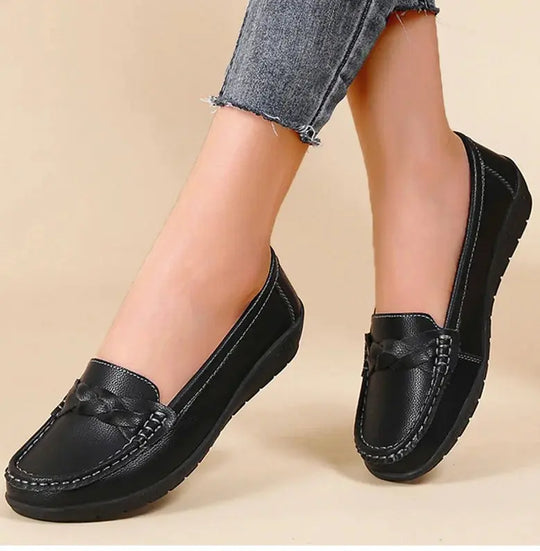 Women's Shoes 2025, New Soft Leather Flat Shoes, Women's Loafers, Casual Flat Shoes, Women's Shoes, White Shoes for Women MedSurgery Store For Digital Health