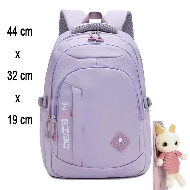 Girls school backpack, children's backpack, boy, teenager, primary class school backpack, women's backpack, teenage backpack kit MedSurgery Store For Digital Health