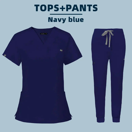 Wholesale, operating room scrubs, Hospital scrub set, medical supplies, Dental surgical scrub suit for nurse, CJdropshipping workwear