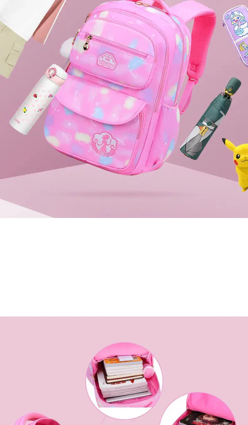 Girls school backpack, children's backpack, boy, teenager, primary class school backpack, women's backpack, teenage backpack kit MedSurgery Store For Digital Health
