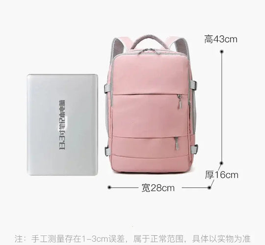 Women's travel backpack, carry-on backpack, TSA laptop backpack, flight approved college nursing bag, casual weekend backpack MedSurgery Store For Digital Health